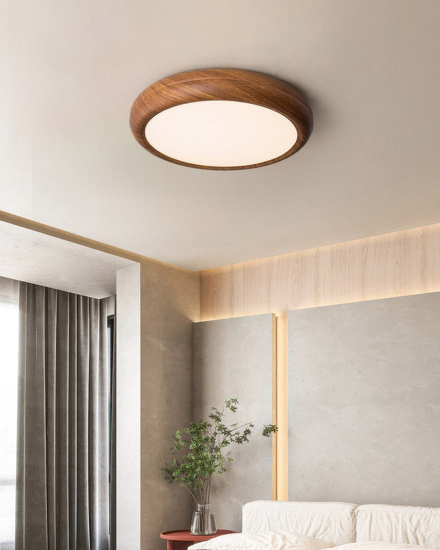 Nexa Walnut Ceiling Light Package and Installation