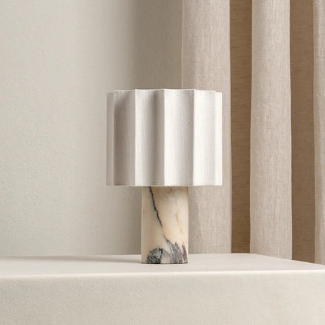 Fabric Shade Table Lamp for Home Interior