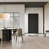 Beige Pendant Lamp Installed Above Dining Table