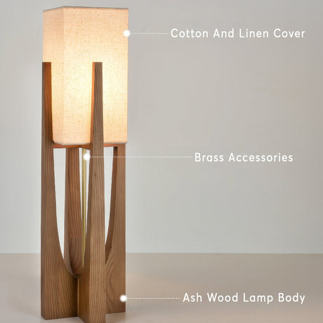 Minimalist lamp warm tricolor lighting
