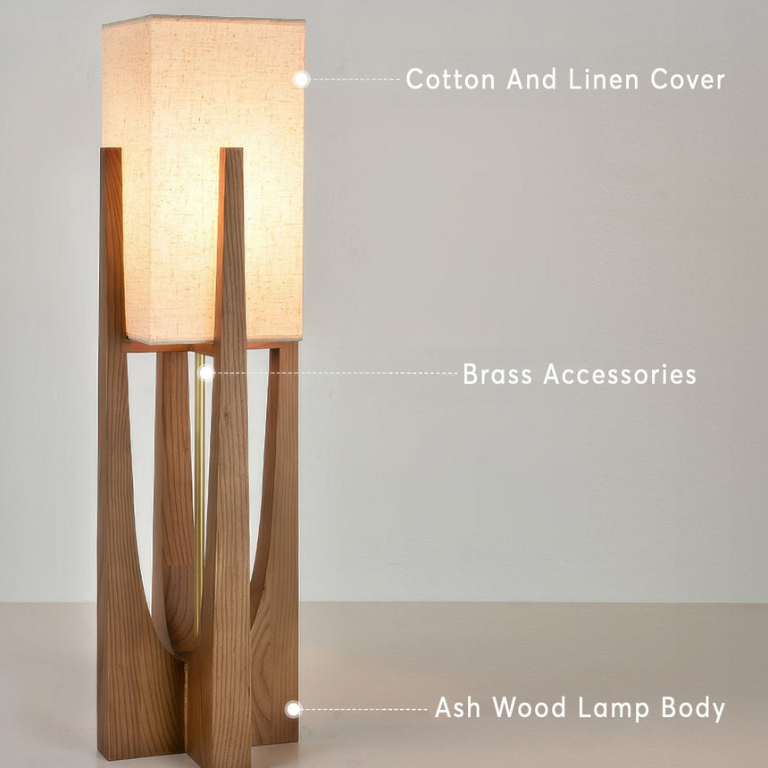 Minimalist lamp warm tricolor lighting