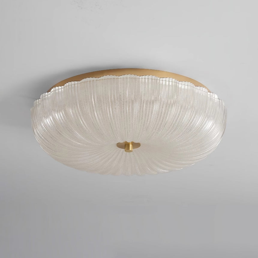 Ripple Glass Ceiling Light Additional Product Angle