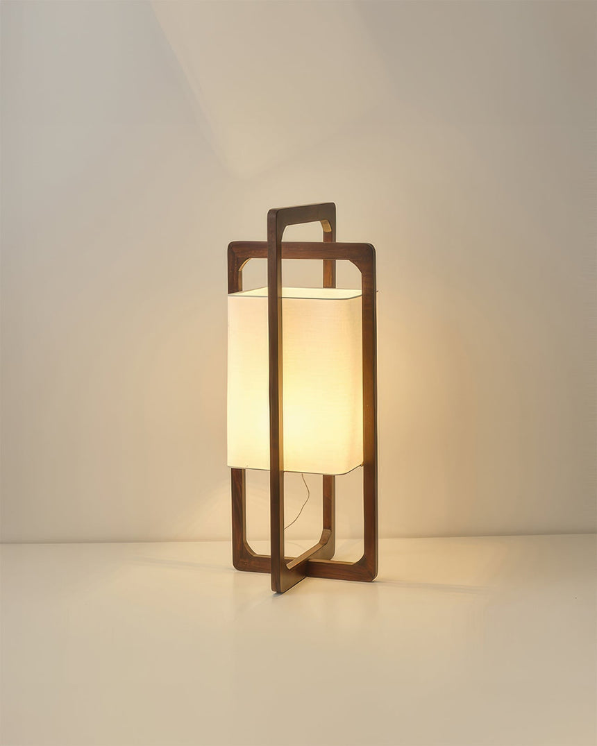 HikariZen Floor Lamp for Wabi-Sabi Interior Styling