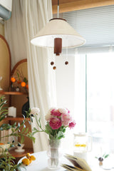 Pendant Light Fabric Texture Detail View - OroDwell