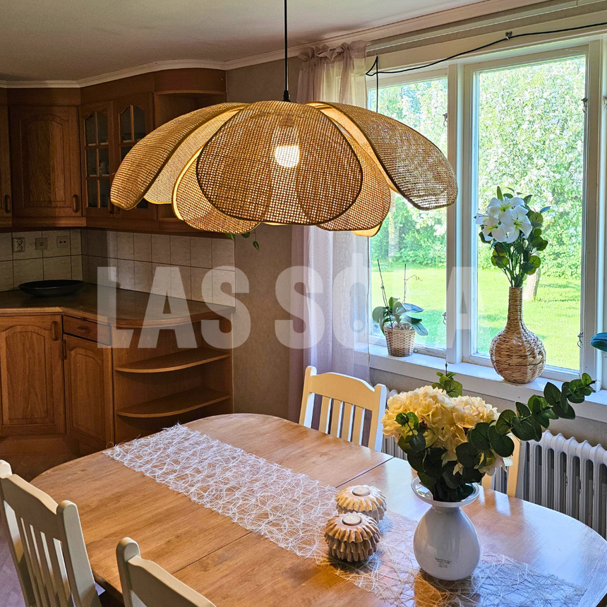 Wicker Pendant Light Additional Detail View