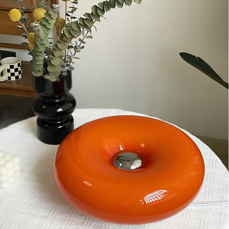 Donut Lamp Diffusing Warm Adjustable Glow for Cozy Ambiance | OroDwell