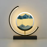 Sand Art Glow Lamp Diffusing Customizable Ambient Glow for Cozy Ambiance | OroDwell