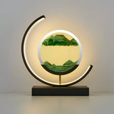 Sand Art Glow Lamp for Home Office and Bedroom Decor | OroDwell