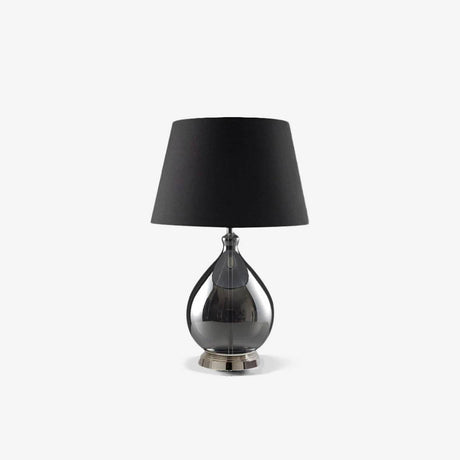Metal and Glass Table Lamp for Home Decor