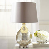 Fabric Table Lamp Warm Ambient Glow for Bedroom