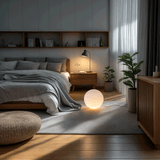 LED garden globe for backyard decor