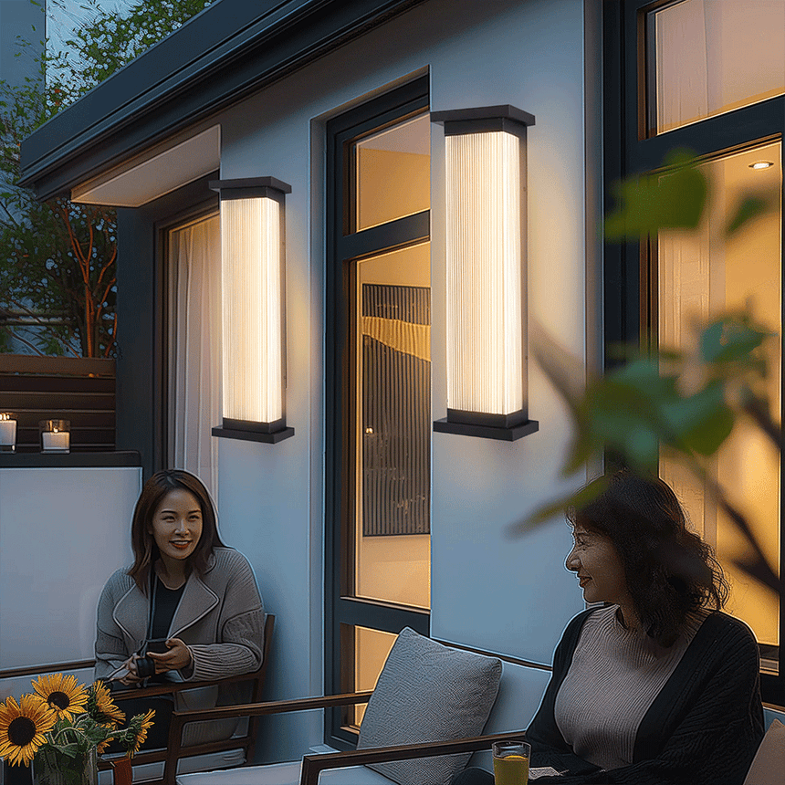 Energy-Efficient LED Wall Lamp for Year-Round Use