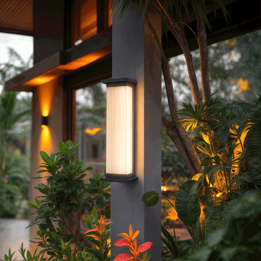 Weatherproof LED Wall Light for Patio and Backyard