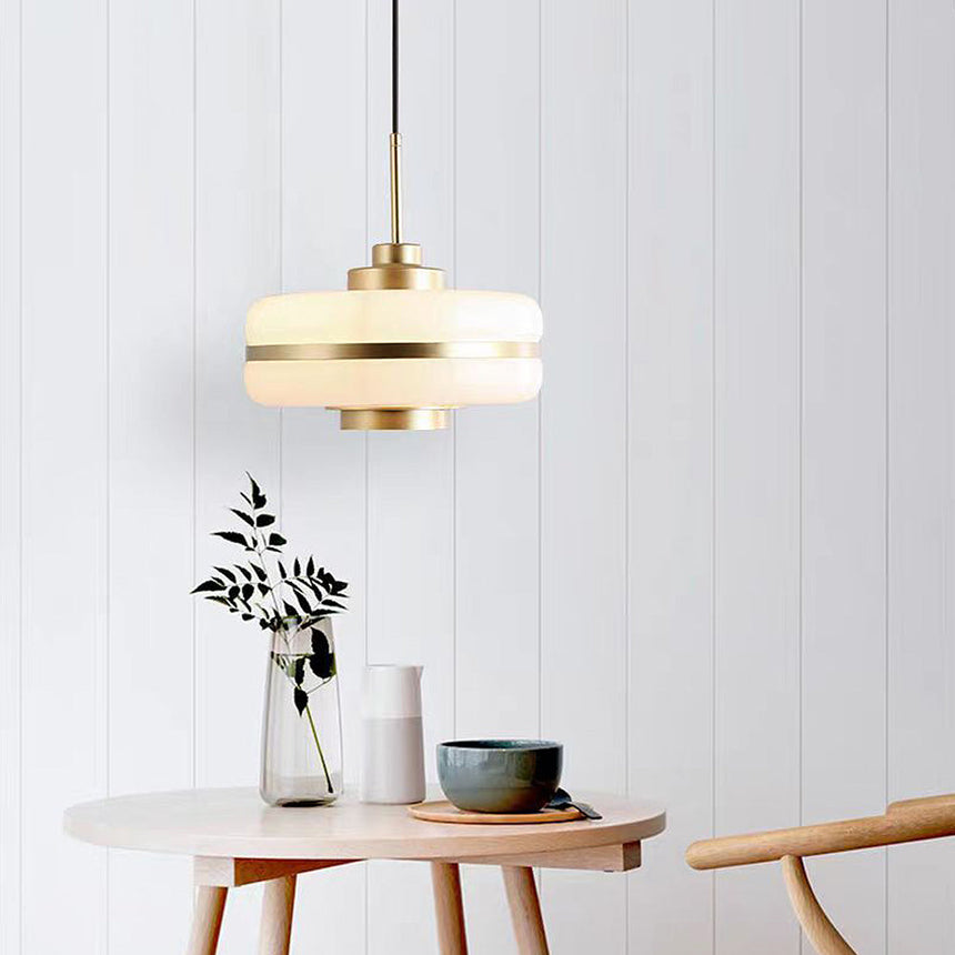 Glass Pendant Light Nordic Charm Home Accent - OpalDwell