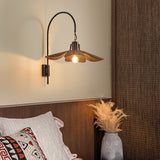 Wall Lamp Installed In Bedroom Setting - OroDwell