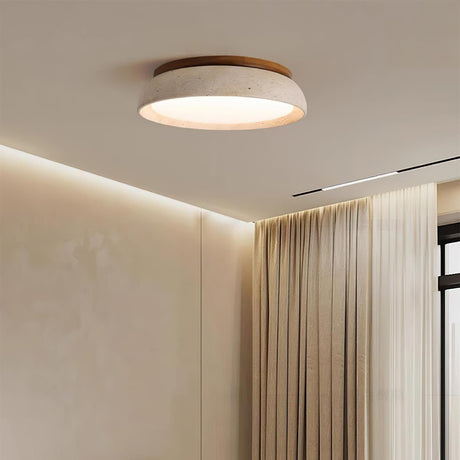 Travertine light warm white glow
