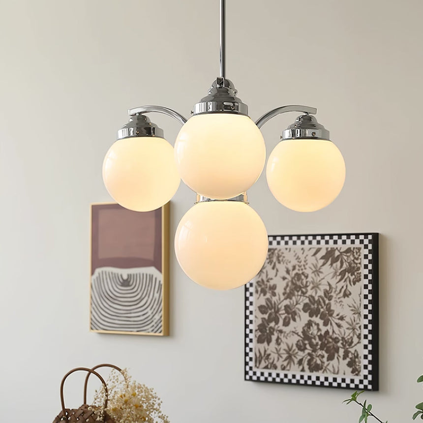 Round Chandelier Timeless Elegant Home Decor Accent - OpalDwell