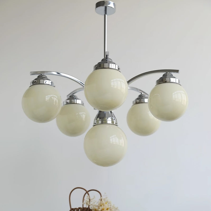 Round Chandelier Relaxing Inviting Room Accent - OpalDwell