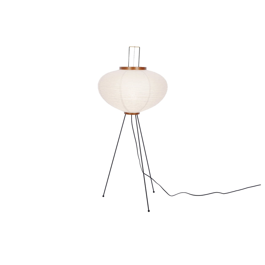 Kazumi Rice Paper Floor Lamp by OpalDwell Soft Ambient Glow OpalDwell