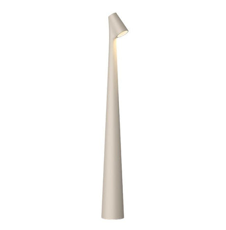 White Table Lamp Warm Ambient Glow