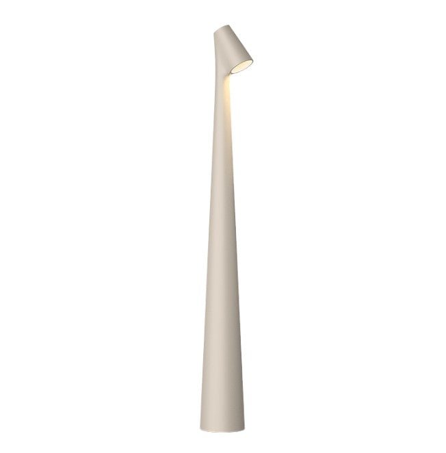 White Table Lamp Warm Ambient Glow