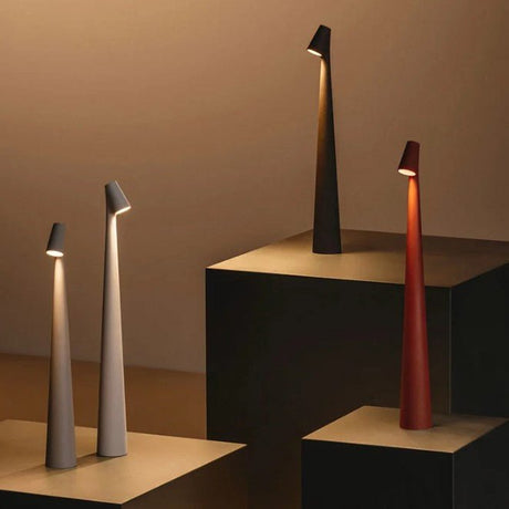 White Table Lamp for Bedroom and Living Room