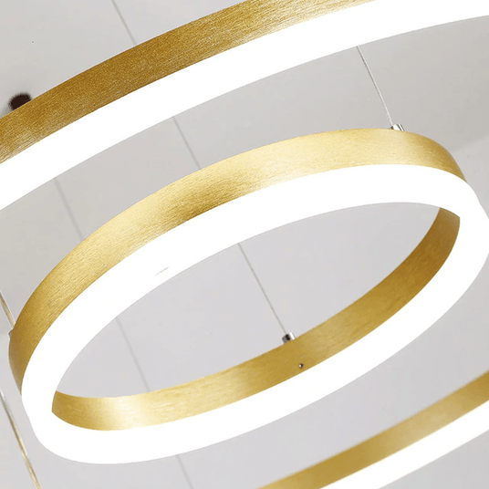 Orb Pendant Light Ring Configuration Detail