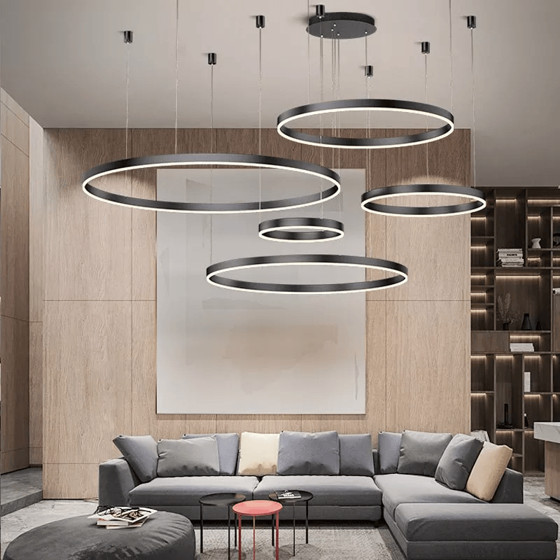 LED Circle Pendant Light Living Room
