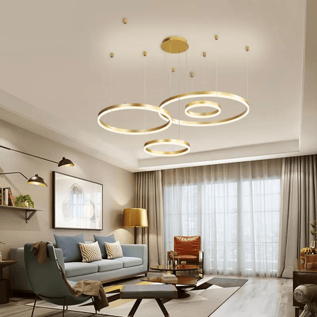 Orb Pendant Light Brown Finish Detail
