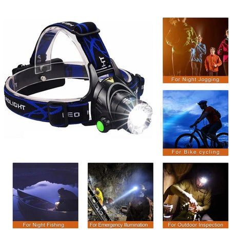 Bright LED headlamp for outdoor adventures