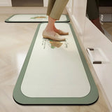 Quick-Dry Non-Slip Kitchen Mat spill-resistant kitchen floor - OpalDwell