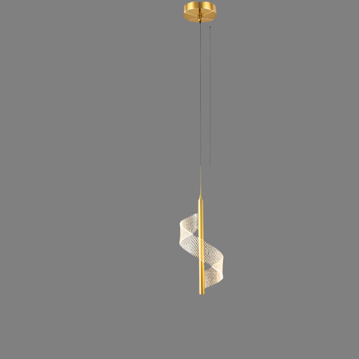 Metal Pendant Light Shade Close-Up - OroDwell
