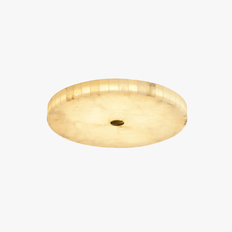 Alabaster Ceiling Light Classic Circular Design