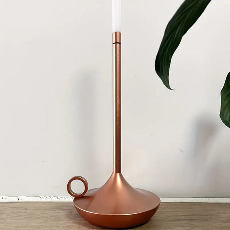 touch-sensitive rechargeable table lamp for dinner table ambiance