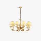 Brass Ceiling Light Fixture Detail