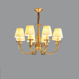Brass Ceiling Light Fixture Detail