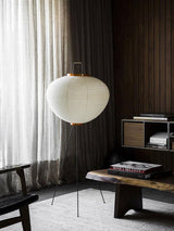 Kazumi Rice Paper Floor Lamp by OpalDwell Soft Ambient Glow OpalDwell