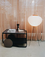 Kaze Rice Paper Floor Lamp - Japanese-Inspired Ambient Glow OpalDwell