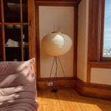 Kaze Rice Paper Floor Lamp - Japanese-Inspired Ambient Glow OpalDwell