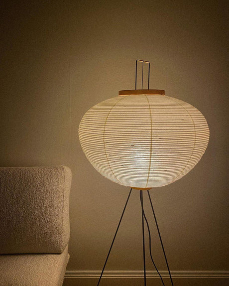 Japanese-Style Floor Lamp for Bedroom