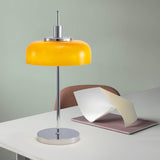 Metal Glass Table Lamp Silver Finish Detail OpalDwell