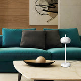 Metal Table Lamp with ambient lighting for living room | OroDwell