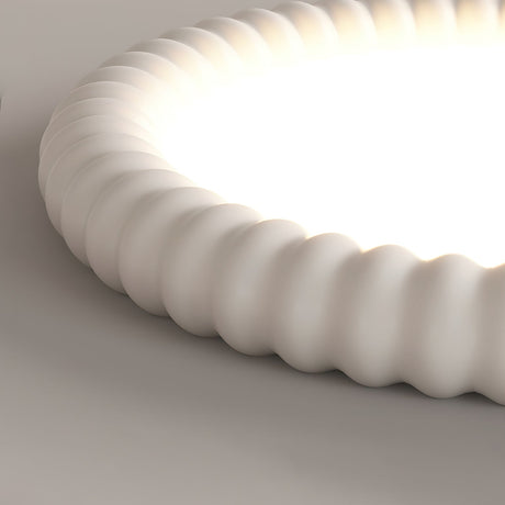 Ceiling Light With Nature-Inspired Ripple Design - OroDwell