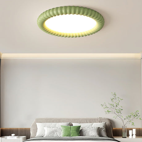 Ripple Halo Ceiling Light Alternate Angle - OroDwell