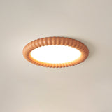 Ceiling Light Round Silhouette Detail View - OroDwell