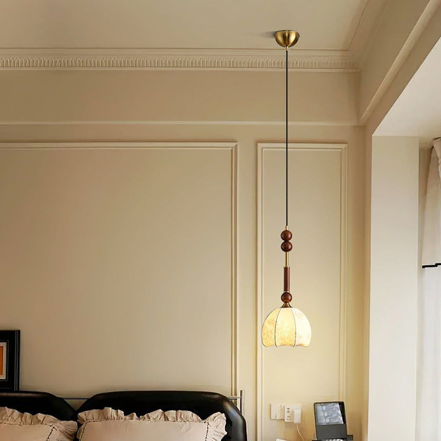 VeroLuce Italian Glass Pendant Lamp for Timeless Interiors OpalDwell