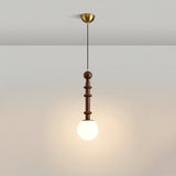 VeroLuce Italian Glass Pendant Lamp for Living Room