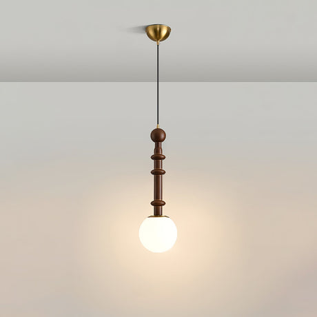 VeroLuce Italian Glass Pendant Lamp for Living Room