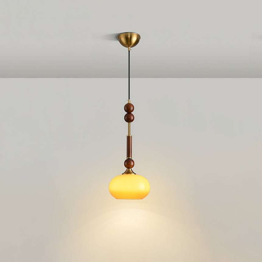 VeroLuce Italian Glass Pendant Lamp for Timeless Interiors OpalDwell