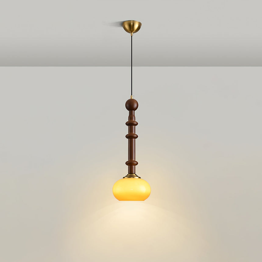 VeroLuce Italian Glass Pendant Lamp for Timeless Interiors OpalDwell